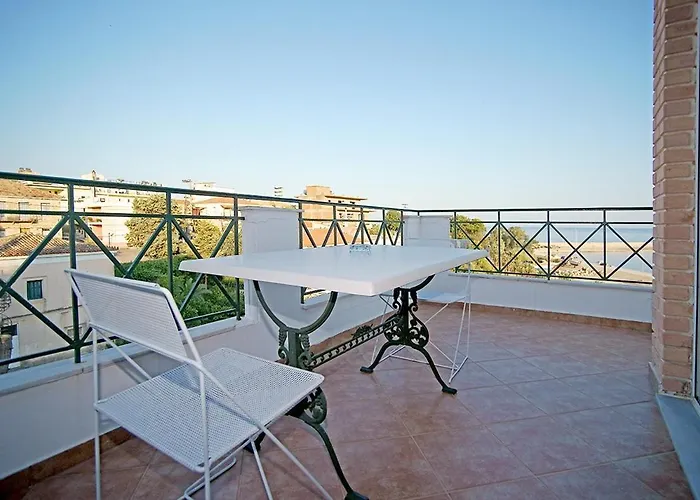 A View From The Attic Window. Kyparissia, Messinia Kipariszía