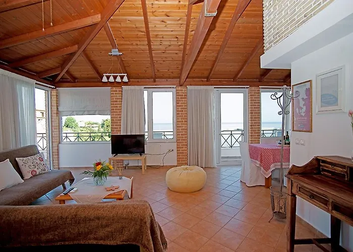 A View From The Attic Window. Kyparissia, Messinia