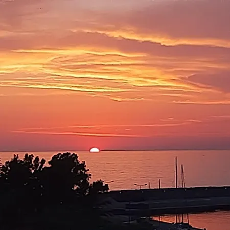 A View From The Attic Window. Kyparissia, Messinia * Κυπαρισσία