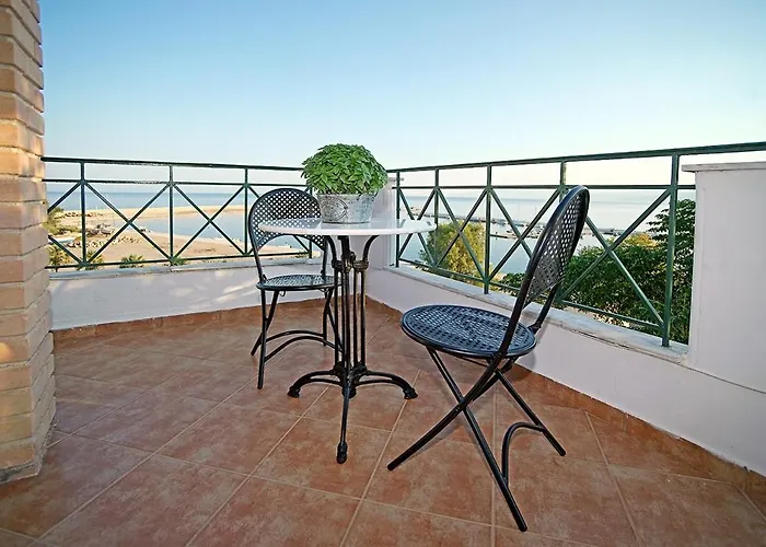 A View From The Attic Window. Kyparissia, Messinia
